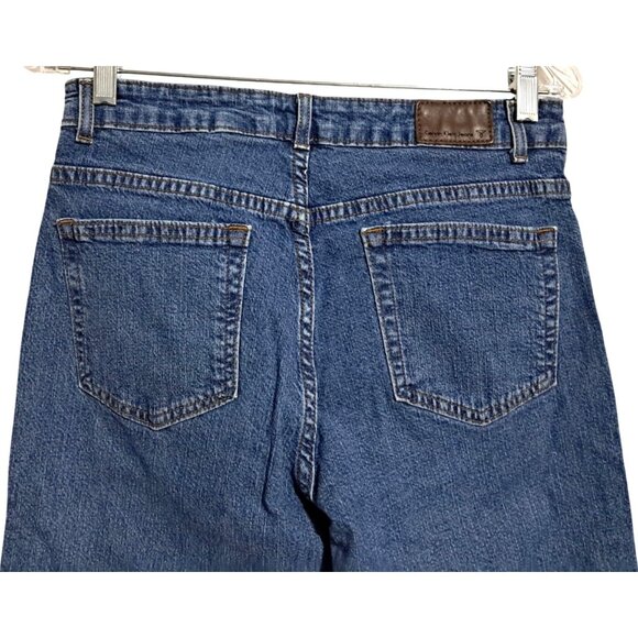 Calvin Klein Jeans Womens 8 Stretch Slim Boot Cut Double Stone Wash - Picture 5 of 11